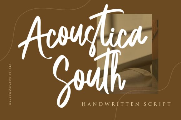 Acoustica South: A Delicate Handwritten Typeface for Thoughtful Branding