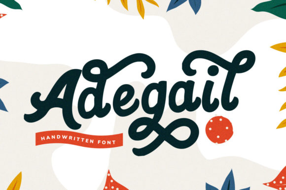 Adegail: A Handwritten Font That Makes Your Brand Feel Thoughtful