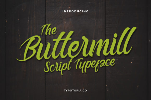 Buttermill: A Handwritten Font with Editorial Grace
