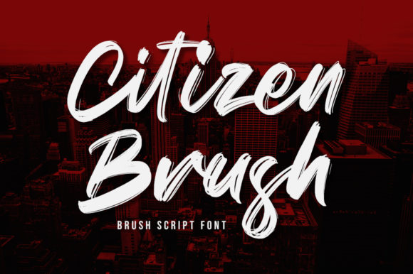 Citizen Brush: A Handwritten Font That Makes Your Campaign Stand Out