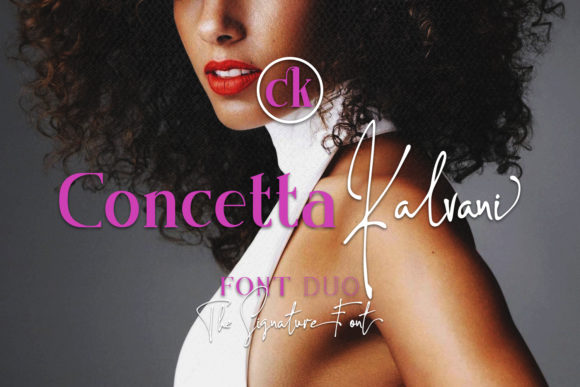 Concetta Kalvani: A Premium Serif + Script Typeface for Digital Branding
