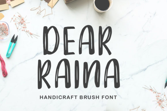 Dear Raina: A Handwritten Script Font for Digital Branding