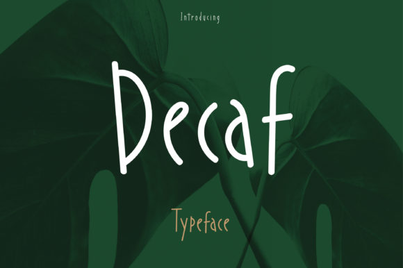 Decaf: A Handwritten Font That Breathes Life Into Editorial Moments