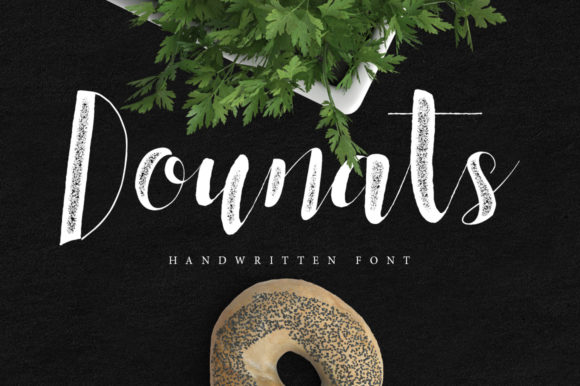 Dounats: A Refined Handwritten Font for Digital Branding