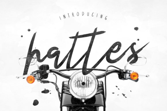 Hattes: A Handwritten Font That Elevates Marketing Visuals