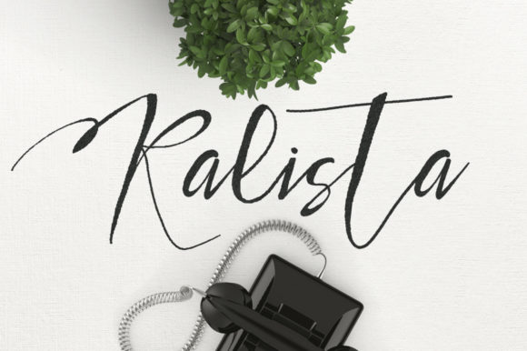 Kalista: A Sweet Handwritten Font for Editorial Charm