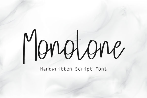Monotone: A Handwritten Font for Editorial Warmth and Clarity