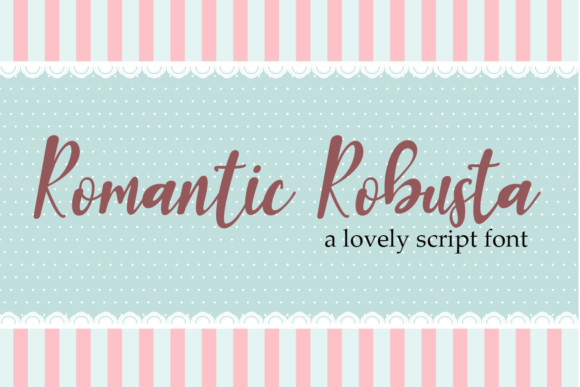 Romantic Robusta: A Handwritten Script Font for Editorial Charm