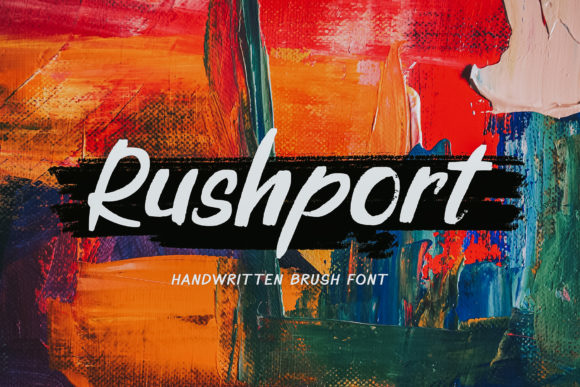 Rushport Handwritten Font for Small Business Branding