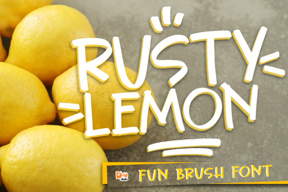 Rusty Lemon: A Handwritten Font That Makes Your Campaign Feel Human