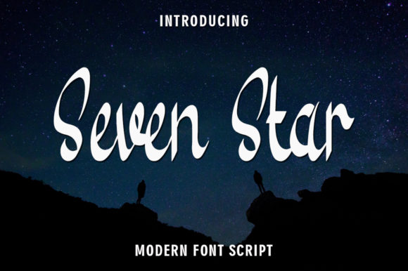 Seven Star: A Sweet Handwritten Font for Digital Branding