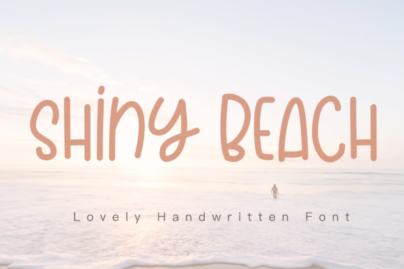 Shiny Beach: A Handwritten Font That Makes Your Brand Feel Human