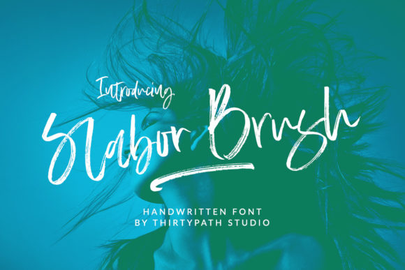 Slabor Brush: A Fresh Handwritten Font for Digital Branding