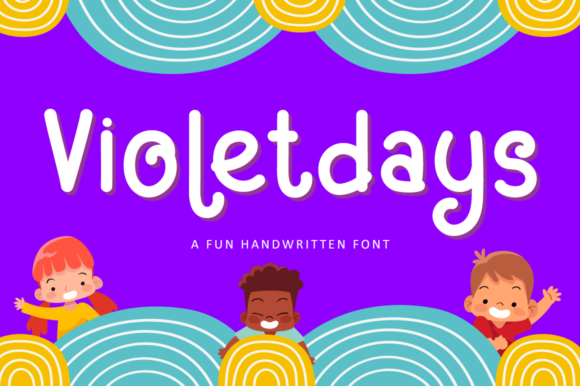 Violetdays Handwritten Font for Crafters & Sellers