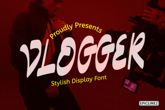 Vlogger: A Bold Handwritten Font for Editorial Impact