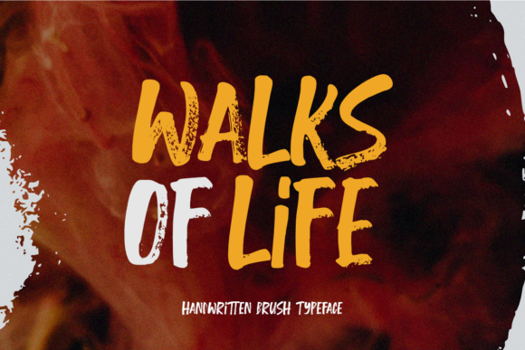 Walks of Life: A Handwritten Font That Makes Your Brand Feel Human
