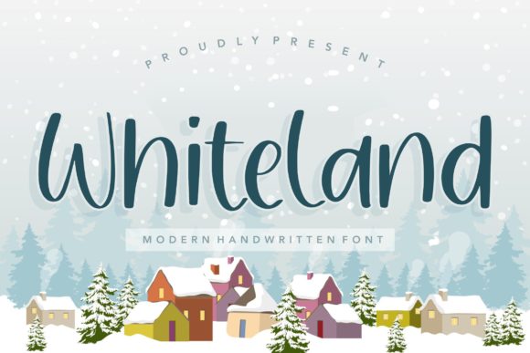 Whiteland: A Playful Handwritten Font for Editorial Charm