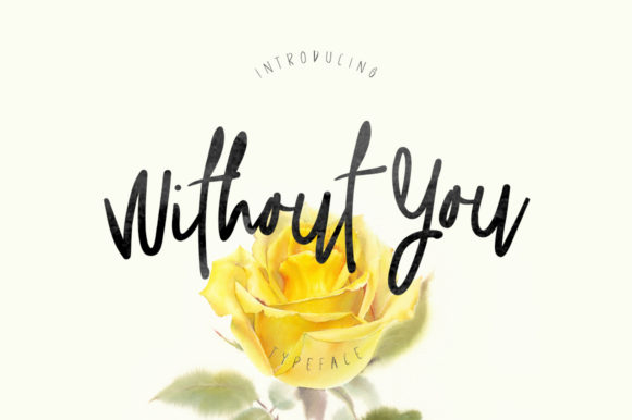 Without You: A Handwritten Font That Feels Human on Screen