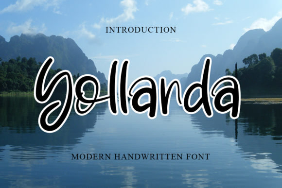 Yollanda: A Handwritten Font That Converts Scroll Into Stop